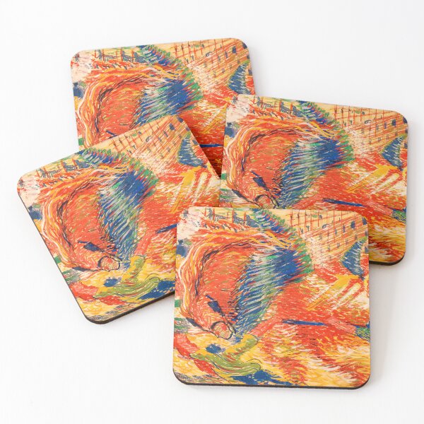 Item preview, Sketch for the City Rises by Umberto Boccioni - digital enhancement designed and sold by NickoPrints.