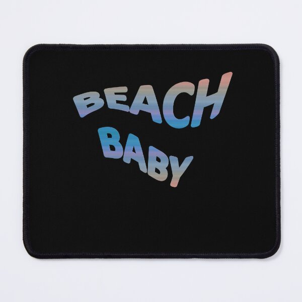 Item preview, Beach Baby Words Blues Purples Orange designed and sold by Beachy.