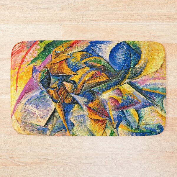 Item preview, Dynamism of a Cyclist by Umberto Boccioni - digital enhancement designed and sold by NickoPrints.