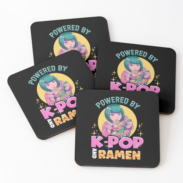 Item preview, Powered By K-Pop and Ramen K-Drama Kpop    designed and sold by MarioTayl70080.