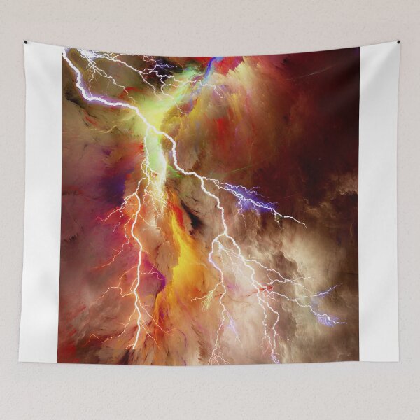 Item preview, LIGHTNING DESERT STORM designed and sold by johnnyssandart.