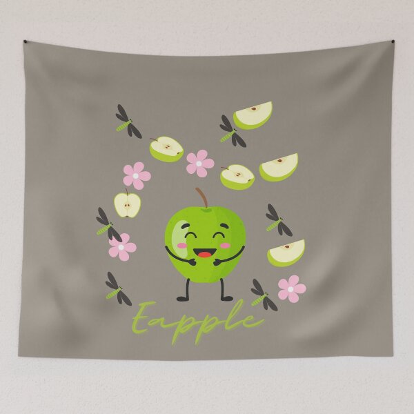 Item preview,    eapple t-shirts, funny eapple t-shirt, funny apple t-shirts, funny fruit t-shirts designed and sold by BLUE  bubble.