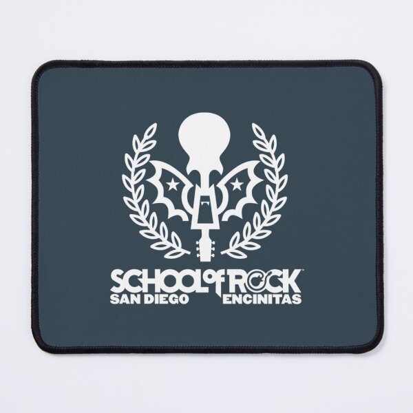 Item preview, School of Rock White Bat Logo SD EN designed and sold by RusaGIM.