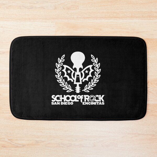 Item preview, School of Rock White Bat Logo SD EN designed and sold by RusaGIM.