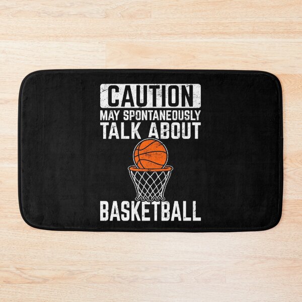 Item preview, Caution May Talk About Basketball Funny Basketball Player designed and sold by modernmerch.