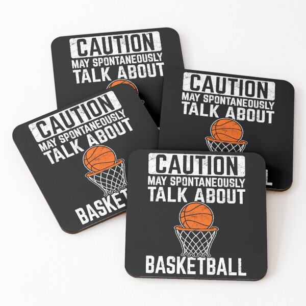 Item preview, Caution May Talk About Basketball Funny Basketball Player designed and sold by modernmerch.