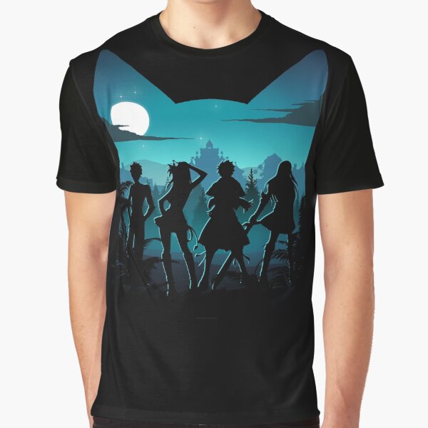 Happy Silhouette Graphic T-Shirt