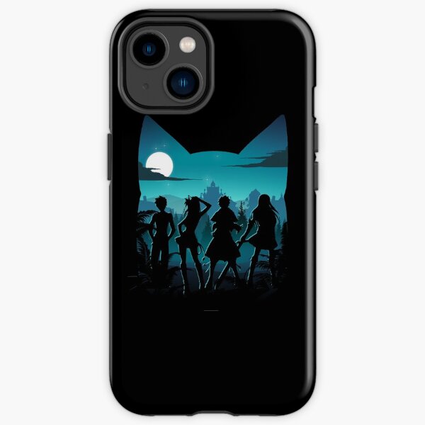 Happy Silhouette iPhone Tough Case