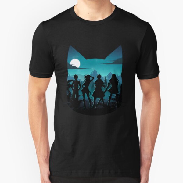 Happy Silhouette Slim Fit T-Shirt