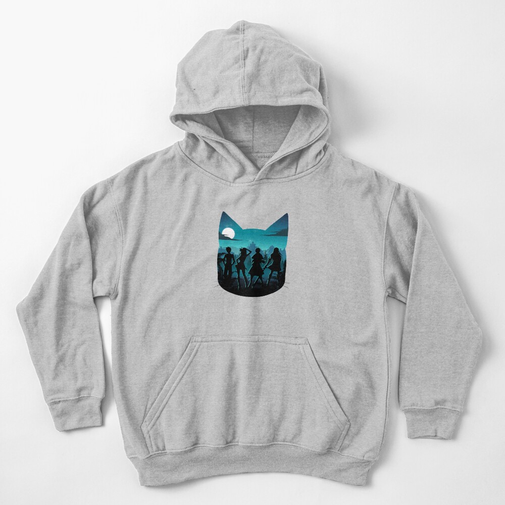 Happy Silhouette Kids Pullover Hoodie