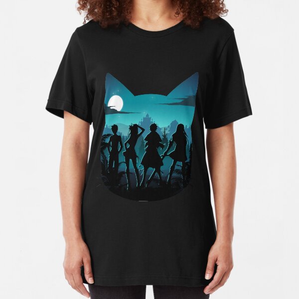 Happy Silhouette Slim Fit T-Shirt