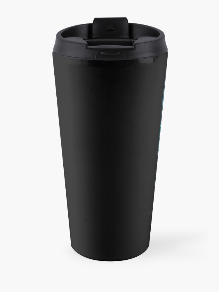 Alternate view of Happy Silhouette Travel Coffee Mug