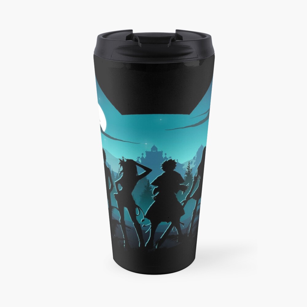 Happy Silhouette Travel Coffee Mug