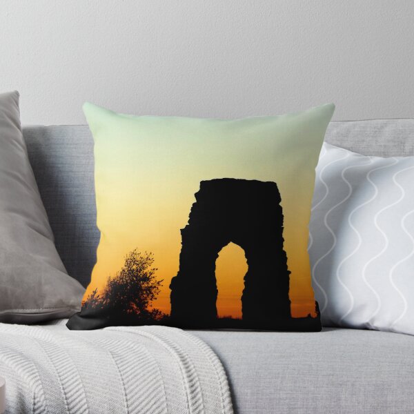 Photography sunset italian landscape Throw Pillow