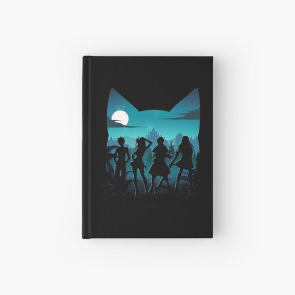 Happy Silhouette Hardcover Journal