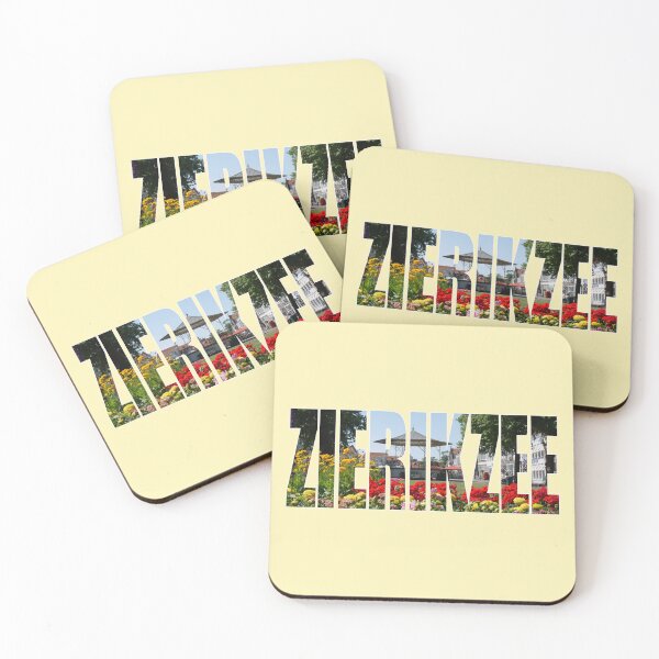 Item preview, Zierikzee in Zeeland in the Netherlands - text with an overlay of a picture of the village square designed and sold by PausePapote.