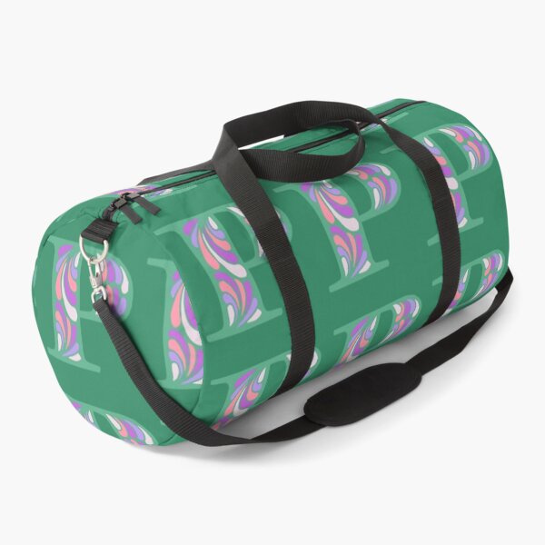 Item preview, Letter P Fancy Monogram Hippie Initial Green designed and sold by everything4eva.