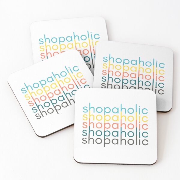 Item preview, Shopaholic Retro Repeating Version 1 designed and sold by ElementJourney.