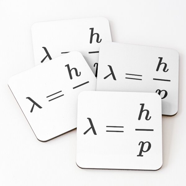 Item preview, De Broglie wavelength, fundamentals of quantum physics designed and sold by NoetherSym.