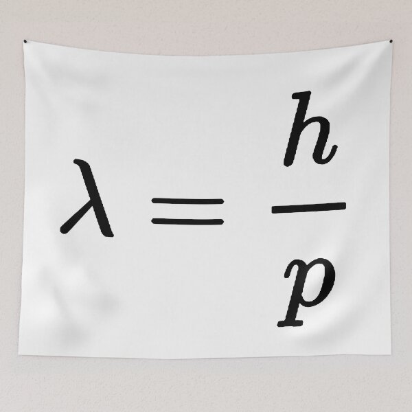 Item preview, De Broglie wavelength, fundamentals of quantum physics designed and sold by NoetherSym.