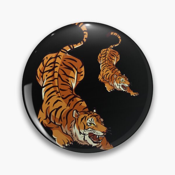 Item preview, Ryu Ga Gotoku Tiger Sticker (2) designed and sold by Welve36tea.
