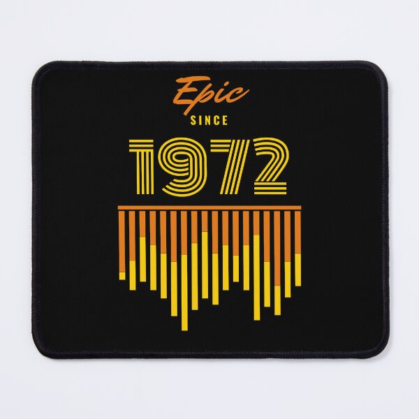 Item preview, Epic since 1972 retro style Orange and Yellow designed and sold by TreetopStudios.
