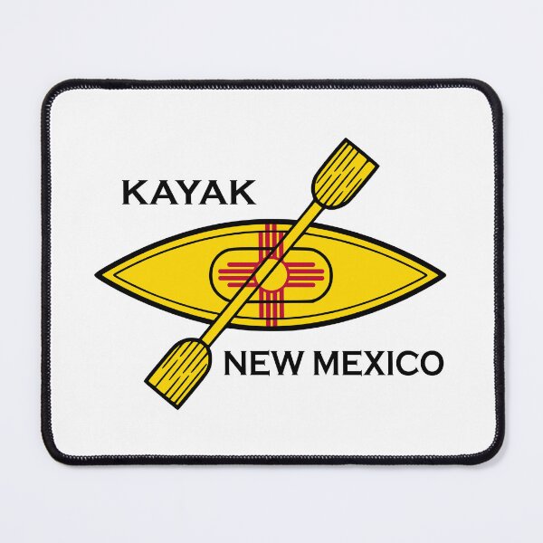 Item preview, Kayak New Mexico Flag designed and sold by Esskay Designs.