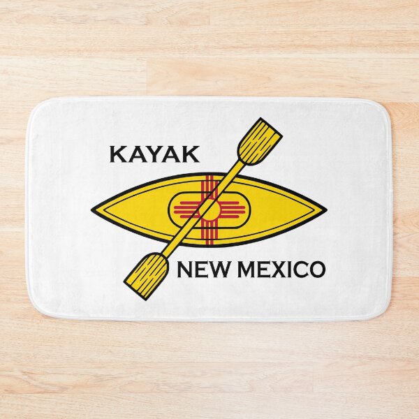 Item preview, Kayak New Mexico Flag designed and sold by Esskay Designs.