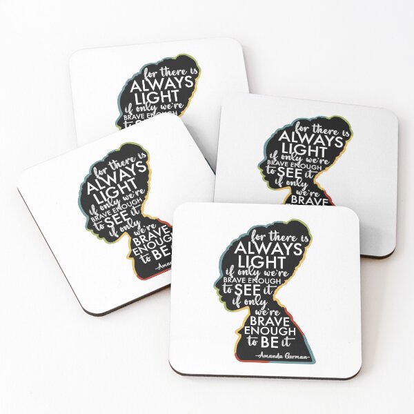 Item preview, Amanda Gorman - For there is Always Light designed and sold by ontheoutside.