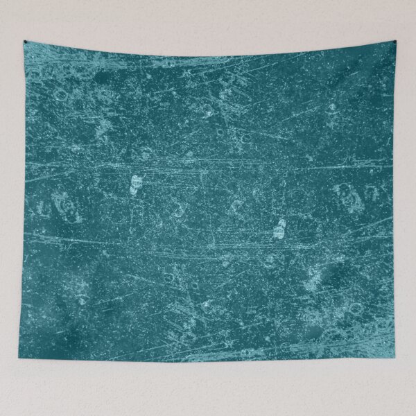 Item preview, Worn Fabric, Texture Pattern (Teal) designed and sold by ObsidianDaz.