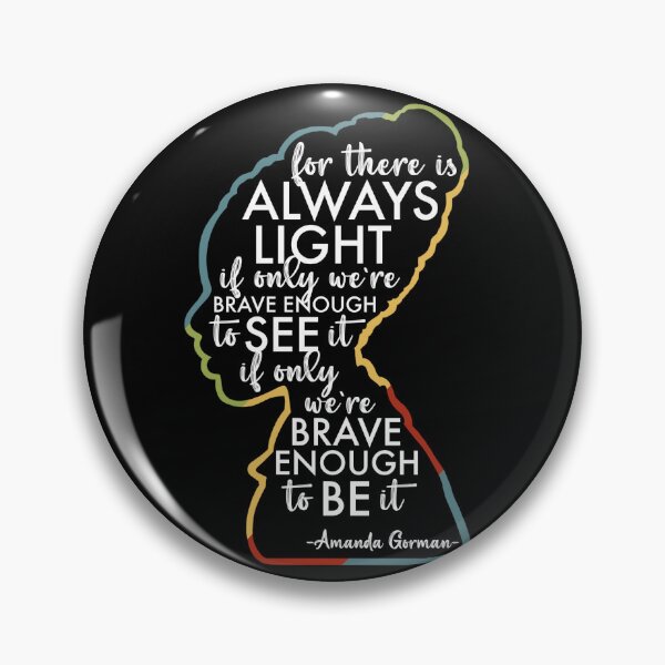 Item preview, Amanda Gorman - For there is Always Light designed and sold by ontheoutside.