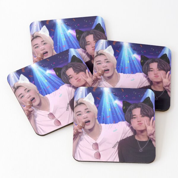Item preview, wooyoung and san Ateez (woosan) designed and sold by Pardis-arts.