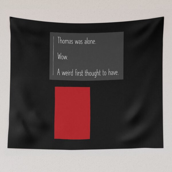 Item preview, Thomas was alone. Sticker designed and sold by Welve36tea.