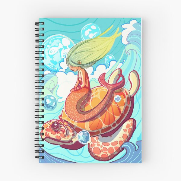 Item preview, Mermaid and Turtle designed and sold by Ashenwave.