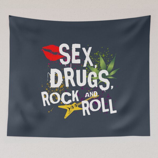 Item preview, Sex Drugs  Rock Roll designed and sold by SimzBim.