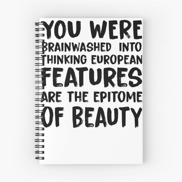 Item preview, you were brainwashed into thinking european features are the epitome of beauty designed and sold by KHAFiT.