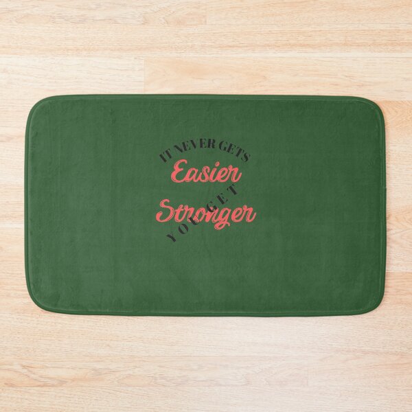 Item preview, it Never Gets Easier You Get Stronger designed and sold by Glorious-Goods.