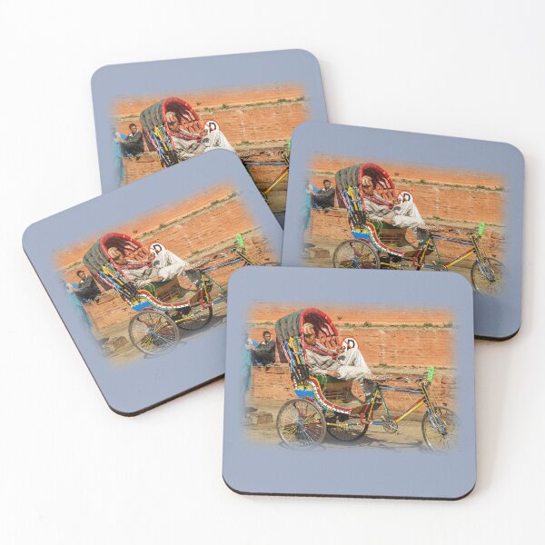 Item preview, Rickshaw and sleeping driver designed and sold by indiafrankk.