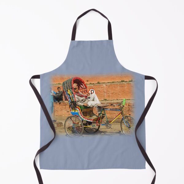 Item preview, Rickshaw and sleeping driver designed and sold by indiafrankk.