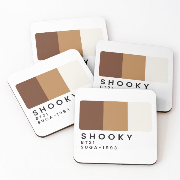 Item preview, Shooky color palette BT21 designed and sold by tokki-drawings.