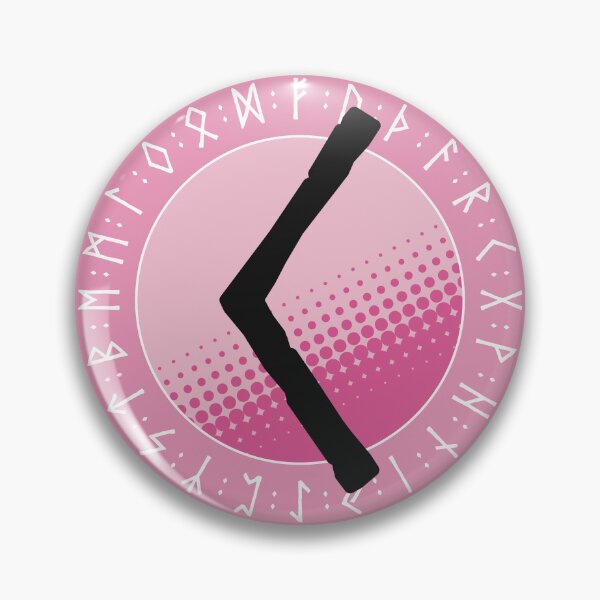 Item preview, Kenaz (Fire) - Viking Runes and Runic Symbols designed and sold by iscaStudioArt.