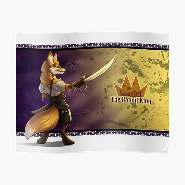 Scarlet The Bandit King Poster