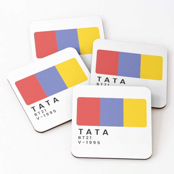 Item preview, Tata color palette BT21 designed and sold by tokki-drawings.
