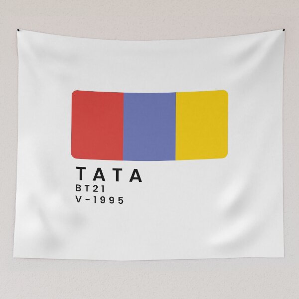 Item preview, Tata color palette BT21 designed and sold by tokki-drawings.