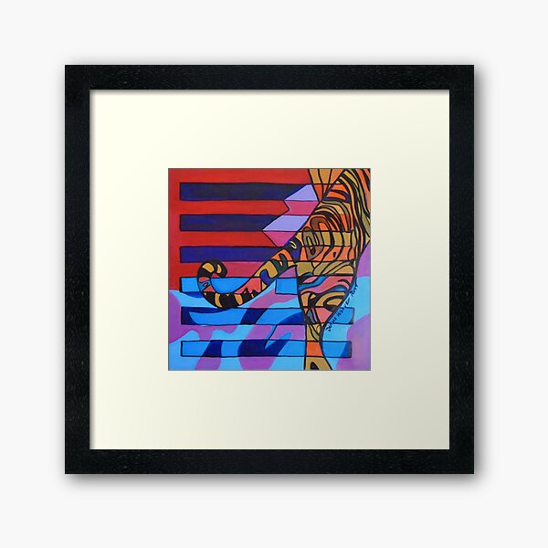 Hexagram 10: Lü (Tread Lightly) Framed Art Print