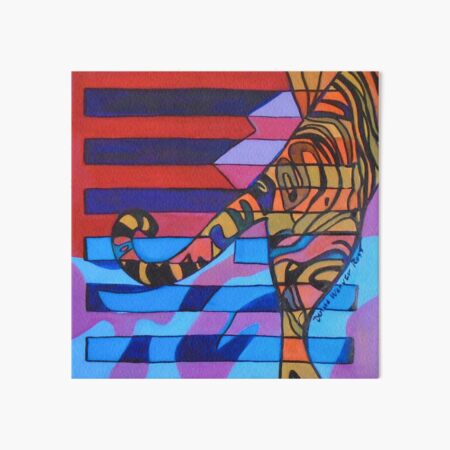 Hexagram 10: Lü (Tread Lightly) Art Board Print