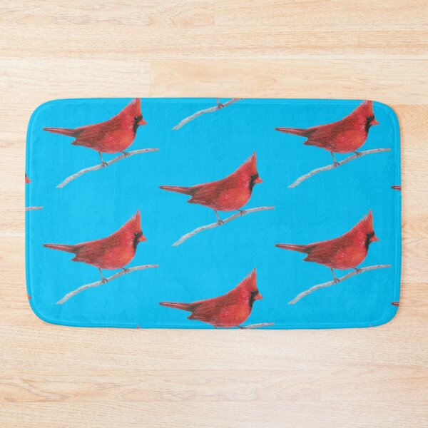 Item preview, Red Cardinal Bird painting designed and sold by MatsonArtDesign.