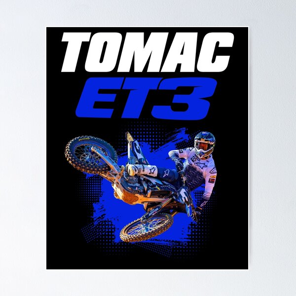 Item preview, Eli Tomac ET3 Motocross Dirt bike Champion Gift Design 2021 2022 2023 designed and sold by JohnyyBrap.