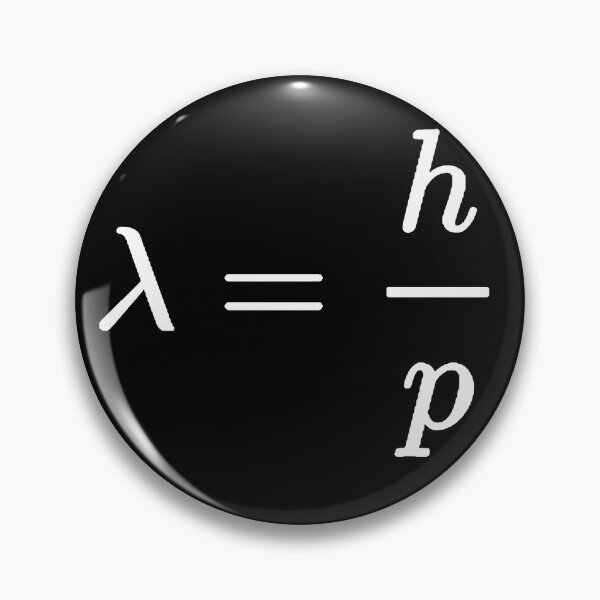 Item preview, De Broglie wavelength, fundamentals of quantum physics designed and sold by NoetherSym.