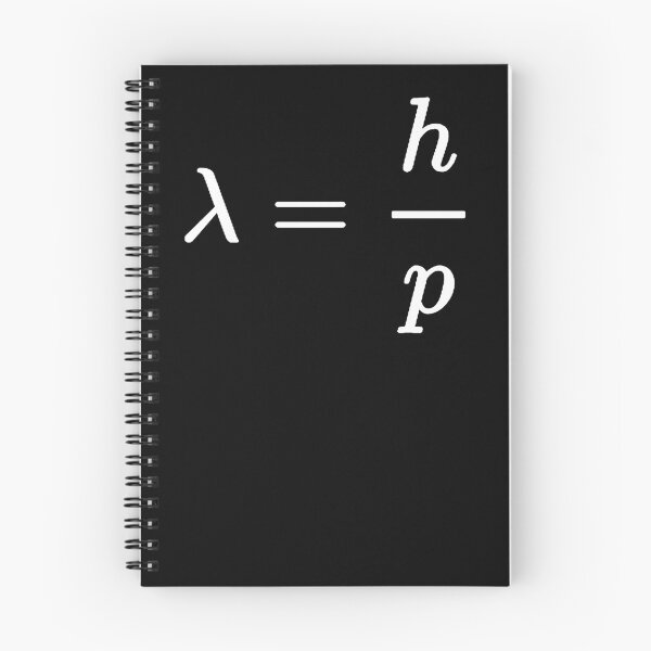 Item preview, De Broglie wavelength, fundamentals of quantum physics designed and sold by NoetherSym.